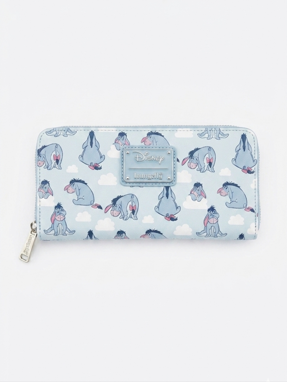 Loungefly Eeyore Blue Zip Wallet